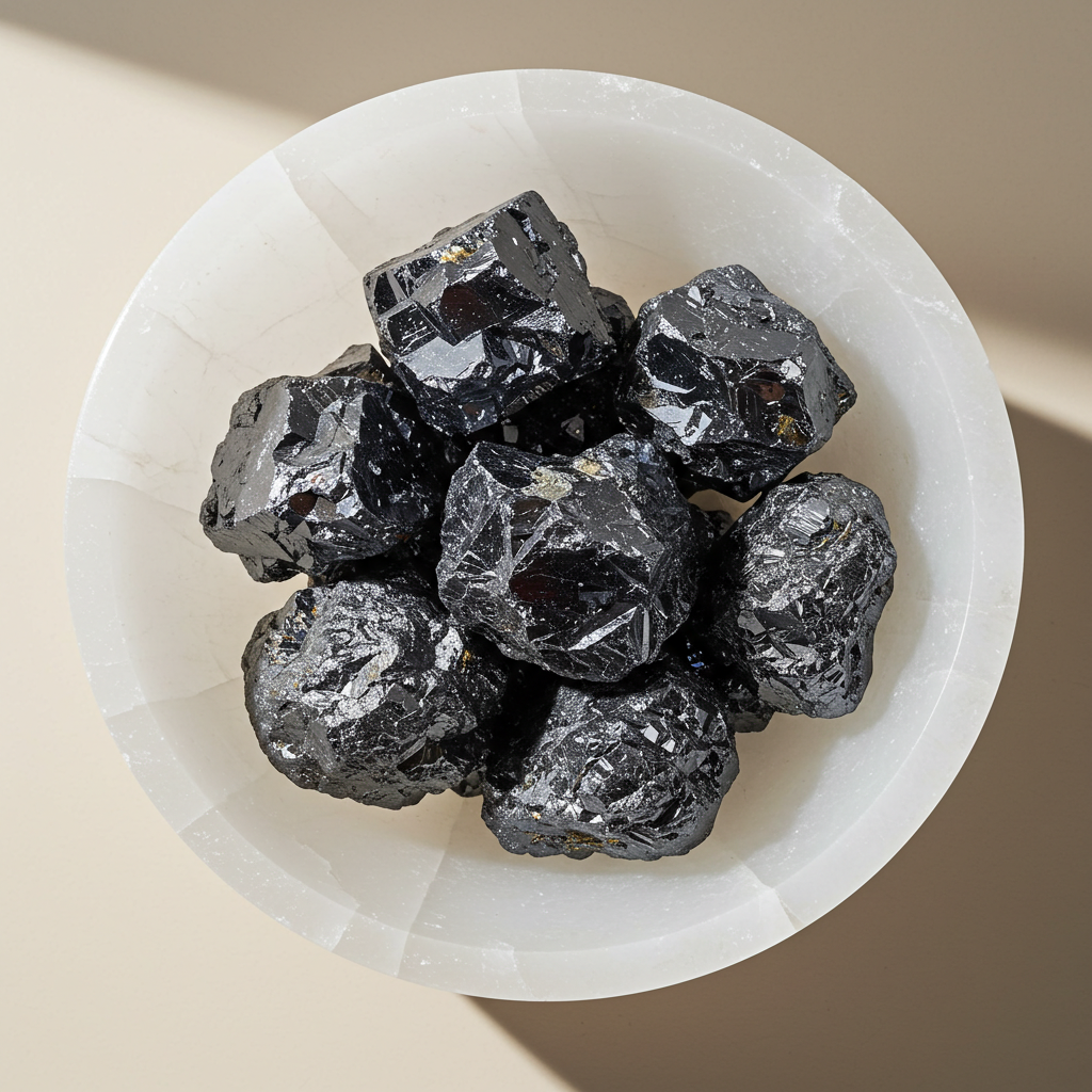 Pierres naturelles toxiques: beauté dangereuse