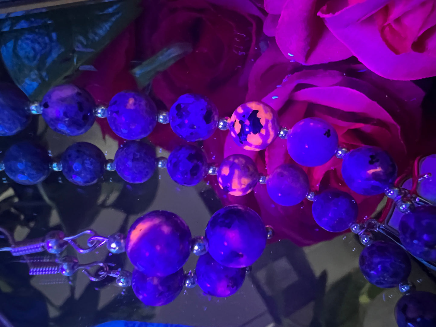 Optimisme - collier en yooperlite 8mm
