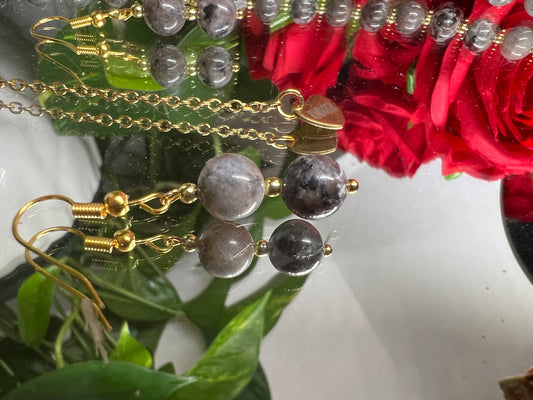 Optimisme - collier en yooperlite 8mm