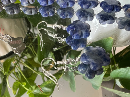 Vérité - collier en sodalite 15mm