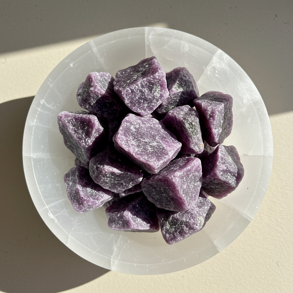 La lépidolite: la plus sereine des pierres