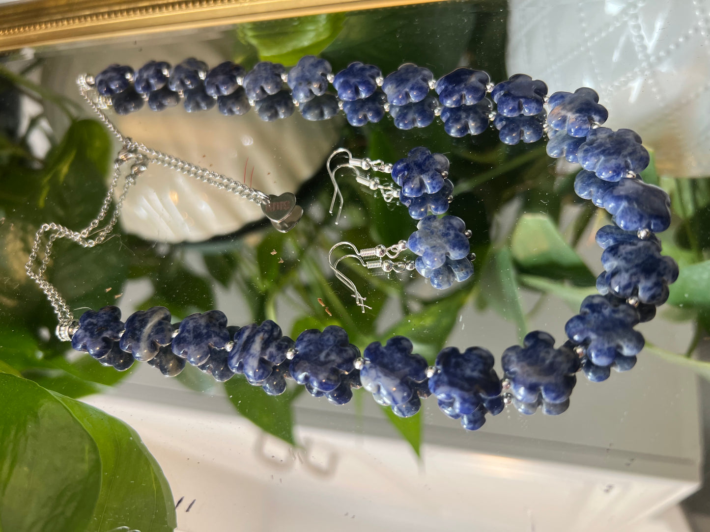 Vérité - collier en sodalite 15mm