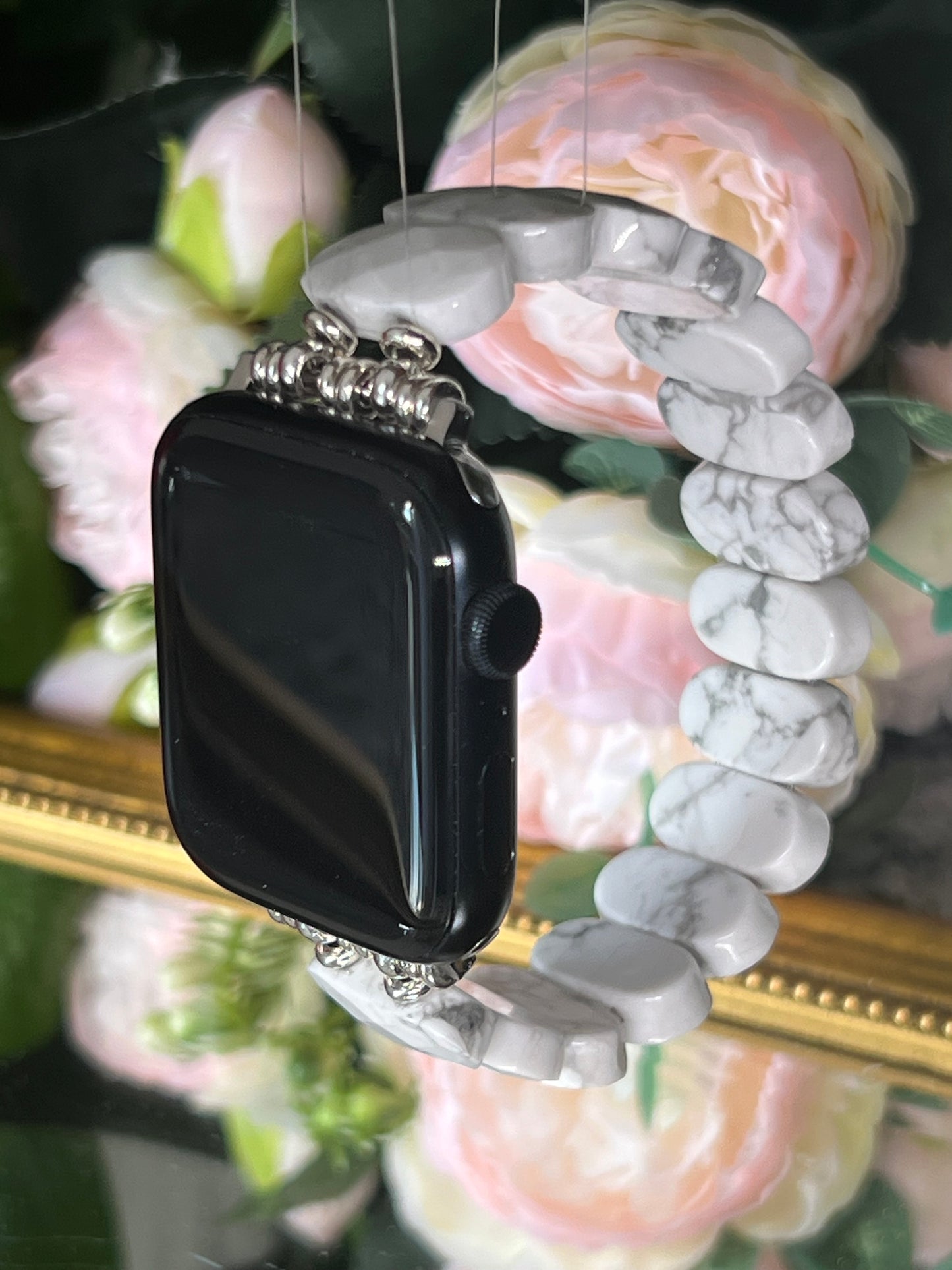 Conscience  - bracelet Apple Watch en howlite