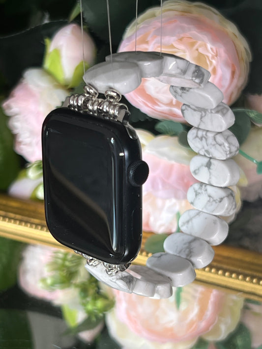 Conscience  - bracelet Apple Watch en howlite