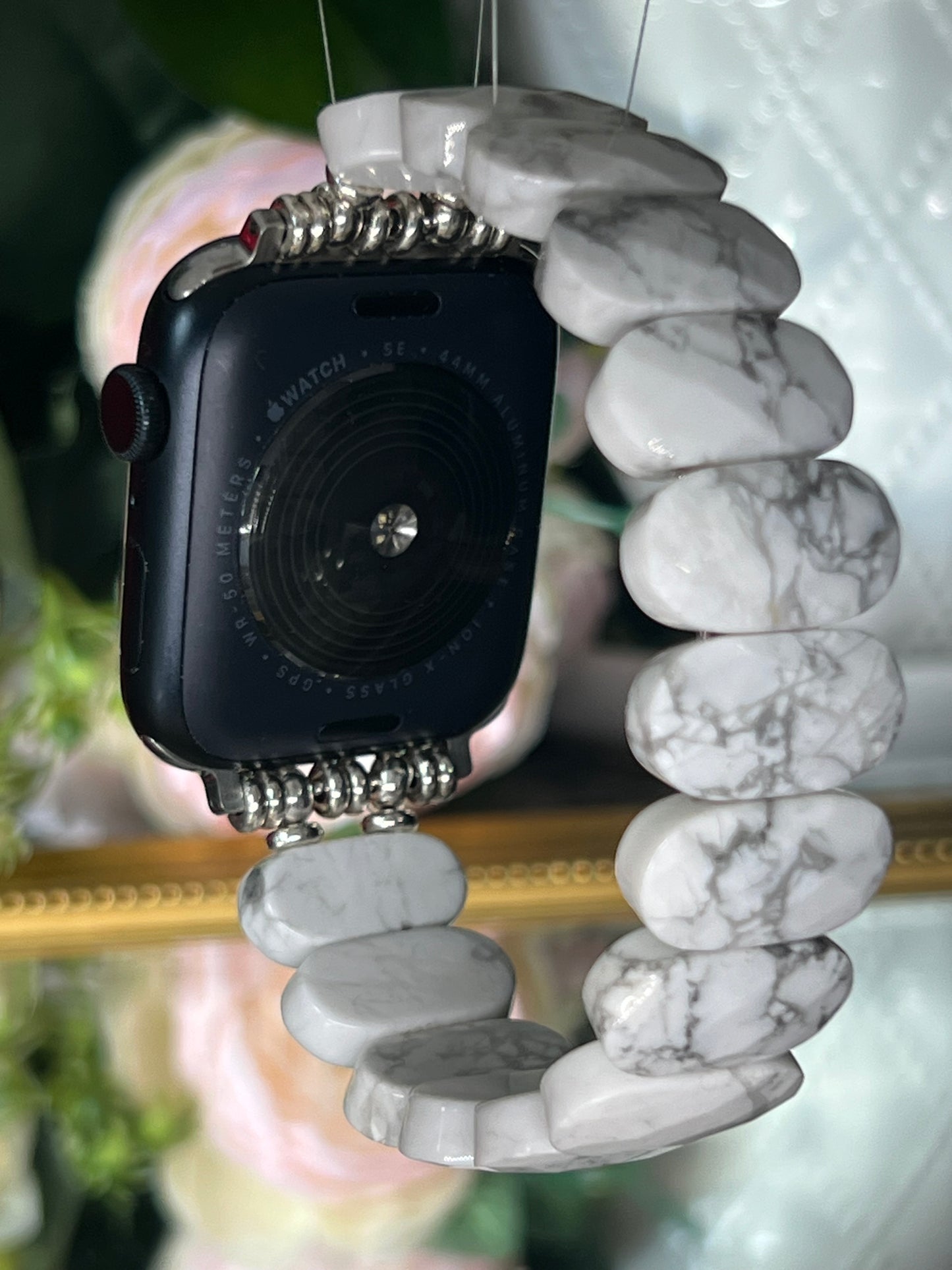 Conscience  - bracelet Apple Watch en howlite