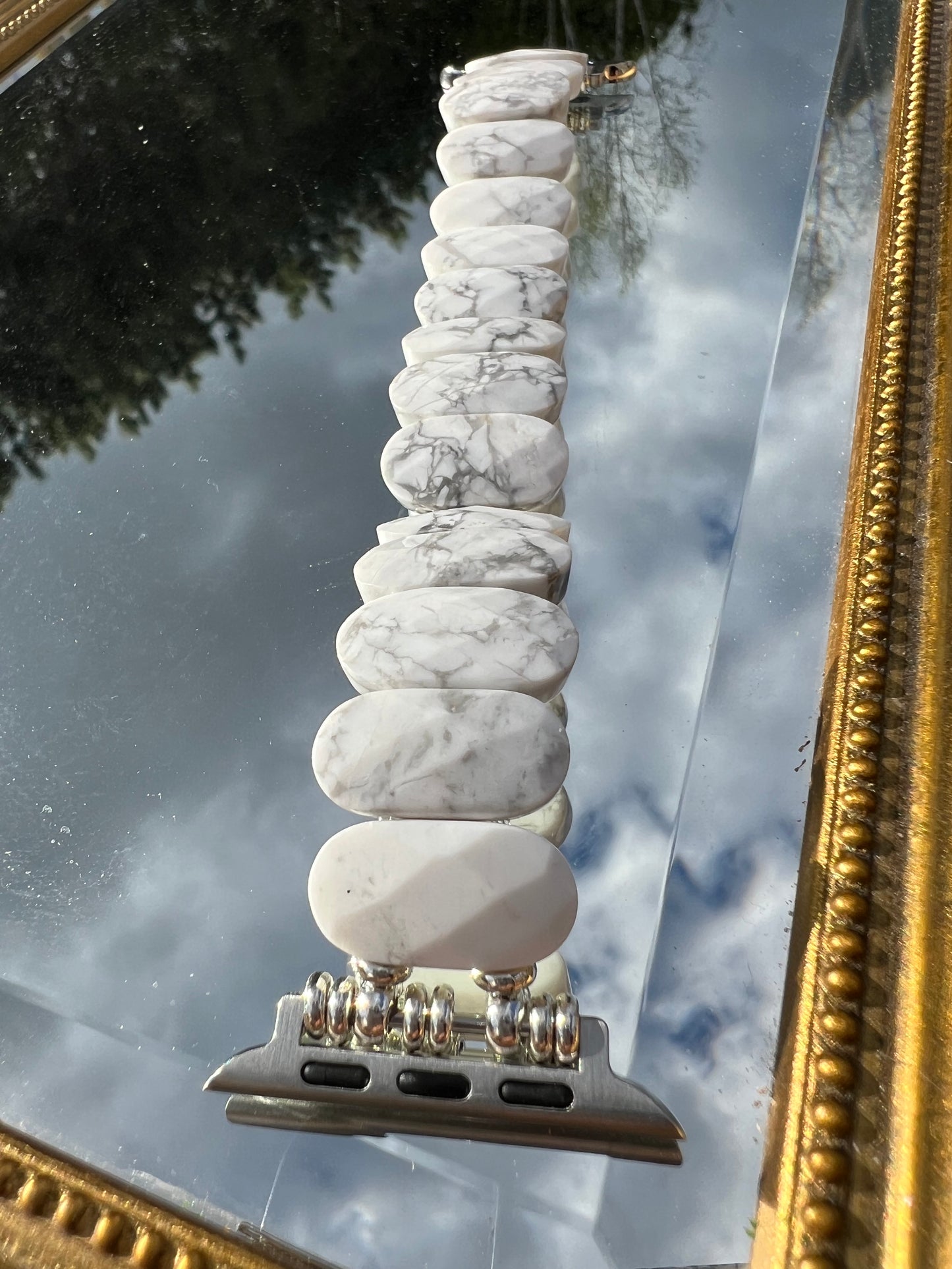 Conscience  - bracelet Apple Watch en howlite